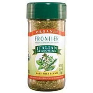 Frontier Natural Products C^AV[YjO uh - 0.64 IX Frontier Natural Products Italian Seasoning Salt Free Blend - 0.64 oz