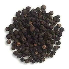 Frontier Herb Peppercorns Whole Black Tellicherry Grade - Single Bulk Item - 1LB