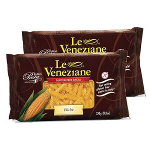 Le Veneziane Eliche - Gluten Free Pasta, 8.8 oz (2 Pack)