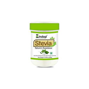Zindagi XerApE_[ - VR֕iA[J[ÖAsgp (10.58 IX) Zindagi Stevia Powder - Natural Sugar Substitute, Zero Calorie Sweetener, Sugar-free (10.58 Oz)