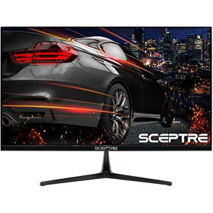 Scepter E255B-1658A 24.5C` 165Hz 144Hz 1ms AMD FreeSync Q[~O LED j^[ 2x HDMI 2.0 1x DisplayPort RTS FPS Xs[J[A}VubNA^bNubN Sceptre E255B-1658A 24.5" 165Hz 144Hz 1ms AMD Fre