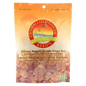 Reeds Ginger Brew Crystallized Ginger Candy, 3.5 Ounce - 12 per case. Reed's Ginger Brew Reeds Ginger Brew Crystallized Ginger Candy, 3.5 Ounce - 12 per case.