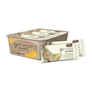 GoMacro MacroBar I[KjbN r[K veC o[ oii + A[h o^[ 1.9 IX o[ (12 pbN) GoMacro MacroBar Organic Vegan Protein Bars Banana + Almond Butter 1.9 Ounce Bars (Pack of 12)