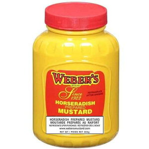 Buffalo's Own Weber's uh IWi z[XfBbV }X^[h 16 IX Buffalo's Own Weber's Brand Original Horseradish Mustard 16 ounce