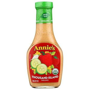 �A�j�[�Y �i�`�������Y �T�E�U���h �A�C�����h �h���b�V���O 8 �I���X (24 �p�b�N)24 Annie's Homegrown Annie's Naturals Thousand Island Dressing 8 OZ (Pack of 24)24