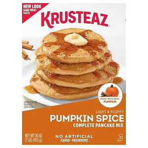 Krusteaz �p���v�L�� �X�p�C�X �p���P�[�L �~�b�N�X 16 �I���X (3 �p�b�N) Krusteaz Pumpkin Spice Pancake Mix 16 oz(3 Pack)