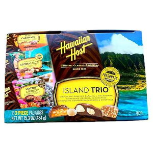 nCA zXg ACh gI MtgpbN 18 `R[gƃ}J_~A Hawaiian Host Island Trio Gift Pack 18 Count Chocolate and Macadamia