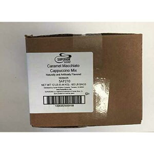 Superior Caramel Macchiato Cappuccino Mix 6/2 Lb Bags, Brown Superior Caramel Macchiato Cappuccino Mix 6/2 Lb Bags, Brown