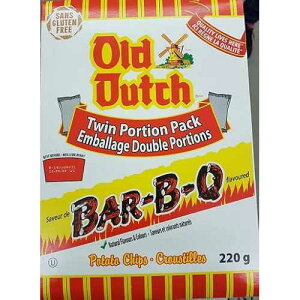 Old Dutch BBQ Potato Chips, 220g/7.8 oz., Box (Imported from Canada): ?? ?? BBQ ???? ?, 220g/220g, ?? (????? ??) Old Dutch Foods Old Dutch BBQ Potato Chips, 220g/7.8 oz., Box (Imported from Ca