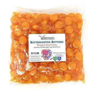 YANKEETRADERS �o�^�[�X�R�b�` �t���[�o�[ �n�[�h �L�����f�B - 2 �|���h YANKEETRADERS Butterscotch Flavor Hard Candy - 2 Pounds