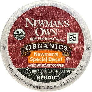 Newman's Own Organics Special Blend Decaf Keurig Single-Serve K-Cup Pods, Medium Roast Coffee, 12 Count Newman's Own Organics Special Blend Decaf Keurig Single-Serve K-Cup Pods, Medium Roast Coffee, 12 Count