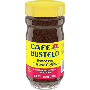 JtF oXe GXvb\ X^C _[N [Xg CX^g R[q[A7.05 IX Cafe Bustelo Caf Bustelo Espresso Style Dark Roast Instant Coffee, 7.05 Ounces