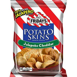 Tgi Friday, |eg XL ny[j `F_[AJEg 6 (3 IX) - XibN / Ou̎ނƃt[o[ T.G.I. Friday's Tgi Friday, Potato Skins Jalapeno Cheddar, Count 6 (3 oz) - Snacks / Grab Varieties & Flav