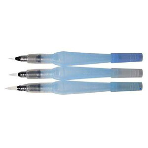؂Ă{ ANAbVM 3Zbg Pentel Japan Aquash Water-Brush 3 types of set