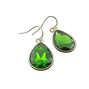 August Birthstone Peridot Teardrop Earrings ? Handcrafted Sparkling Crystal in 14K Gold-Filled on Hypoallergenic Ear Wires CY Design Studio August Birthstone Peridot Teardrop Earrings Handcrafted Sparkling Crystal in 14K Gold