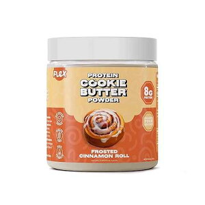 Flexible Dieting Lifestyle Whey Protein Cookie Butter Powder - Frosted Cinnamon Roll Keto-Friendly, Low Carb, No Added Sugars, Gluten-Free Easy to Mix, Bake and Spread 8.32oz Flexible Dieting Lifestyle Whey Protein Cooki