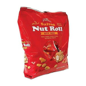 Pearson's Bite-Size Salted Nut Roll With Caramel Flavor 23 oz. Bag Bulk, Individually Wrapped Pearson's Bite-Size Salted Nut Roll With Caramel Flavor 23 oz. Bag Bulk, Individually Wrapped