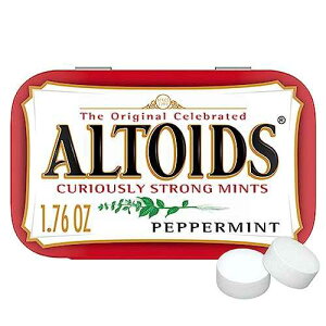 ALTOIDS Classic Peppermint Breath Mints, 1.76 oz Tin ALTOIDS Classic Peppermint Breath Mints, 1.76 oz Tin