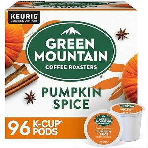 Green Mountain Coffee Roasters Pumpkin Spice Coffee, Keurig Single-Serve K-Cup Pods, Light Roast, 96 Count