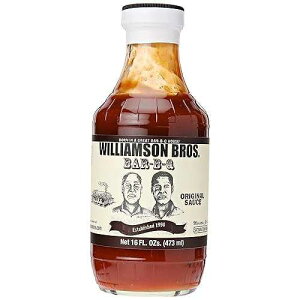 Williamson Bros. Bar-B-Q Williamson Bros Bar-B-Q Sauce, Original, 16 oz