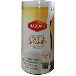 n_[iR[q[N[}[sgp 10 IX 3pbNB Haddar Non Dairy Coffee Creamer Lactose Free 10 Oz. Pack Of 3.
