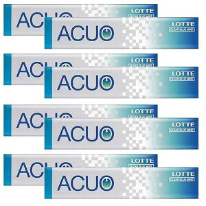 ACUO Clear Blue Mint 0.6oz 8pcs Japanese Chewing Gum Ninjapo
