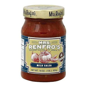 �~�Z�X �����t�� �T���T �s�J���e �}�C���h�A16 �I���X Mrs. Renfro's Mrs Renfro Salsa Picante Mild, 16 oz