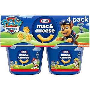 ???? ?? ?????? ???? ? ?? ? ????? ?? ??? ??? ?? (4? ?, 54?? ?) Kraft Mac & Cheese Macaroni and Cheese Dinner Easy Microwavable Dinner with Nickelodeon Paw Patrol Pasta Shapes, 4