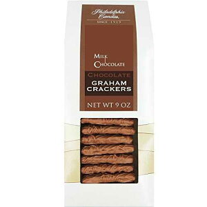 tBftBA LfB[Y `R[g On NbJ[A~N `R[g Jo[ 9 IX MtgobO Philadelphia Candies Chocolate Graham Crackers, Milk Chocolate Covered 9 Ounce Gift Bag