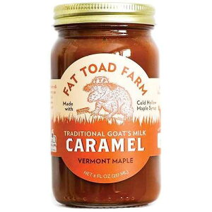 Fat Toad Farm Traditional Goat s Milk Caramel Sauce/Cajeta, Vermont Maple, Gluten Free, 8 fl oz