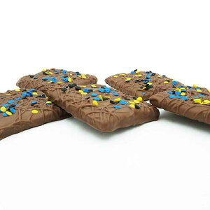 tBftBAELfB[Y ߂łƂMtgA~N`R[gŃR[eBOꂽOnNbJ[A6IX Philadelphia Candies Congratulations Gift, Milk Chocolate Covered Graham Crackers,
