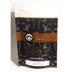 }nT̍guh [Y[t ([Y[t) - ubh IW eB[ 2 IX Mahamosa Gourmet Teas, Spices & Herbs Mahamosa Flavored Black Tea Blend Loose Leaf (Looseleaf)- Blood Orange Tea 2 oz