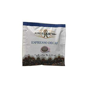 Miscela D'Oro GXvb\ fJtF (VO) - 2 {bNX x 150 GXvb\ |bh - 300 |bh Miscela D'Oro Espresso Decaf (Single) - Two Boxes x 150 Espresso Pods - 300 Pods