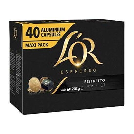 L'or エスプレッソ リストレット ポッド x 40 L'or espresso ristretto pods x 40