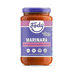 Fody Foods Marinara Pasta Sauce, 19.4 Oz, Garlic and Onion Free, Low FODMAP Certified, Gut & IBS Friendly, Vegan, Non-GMO, Gluten Free, Kosher Fody Foods Marinara Pasta Sauce, 19.4 Oz, Garlic and Onion Free, L