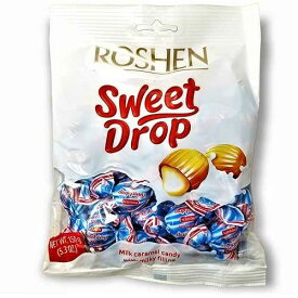 Roshen Caramel Candy Sweet Drop with Milky Filling, Delicious, Flavorful Sweets 150g/5.29oz Pack of 1 Roshen Caramel Candy Sweet Drop with Milky Filling, Delicious, Flavorful Sweets 150g/5.29oz Pack of 1