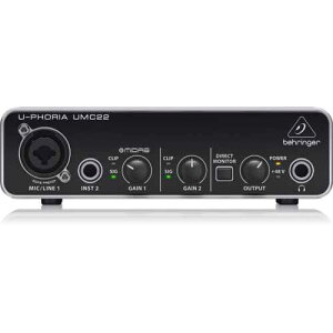 �x�����K�[ U-Phoria UMC22 USB �I�[�f�B�I �C���^�[�t�F�C�X Behringer U-Phoria UMC22 USB Audio Interface