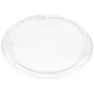 Blue Sky Trading Blue Sky 40 JEg wr[EFCg vX`bN v[gA9 C`ANA - 9 C` 40 pbN Blue Sky Trading Blue Sky 40 Count Heavyweight Plastic Plates, 9", Clear - 9 Pack of 40