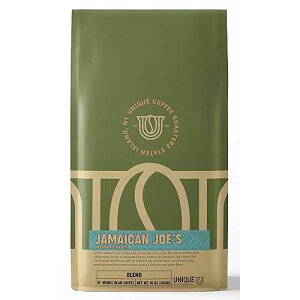 Unique Coffee Roasters Jamaican Joe's Coffee Blend, Whole Bean, Medium Roast, 1 Lb (Pack of 1), 100% Arabica Premium Quality
