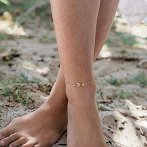 �V�g���� �r�[�Y �`�F�[�� �N���X�^�� �A���N���b�g 14K �S�[���h �t�B�� - 8 �C���`�A2 �C���`�̒��߉\�ȃG�N�X�e���_�[�t�� - 11 ���̒a���� Citrine beaded chain crystal anklet in 14k gold fill - 8" with 2