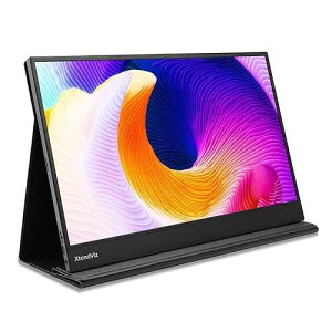 PEPPER JOBS Portable Touchscreen Monitor, XtendTouch 13.3 Inch FHD 1080P Display with Multi-Touch, Smart Cover, Dual Speakers, Compatible with Laptop/Switch/PS4/PS5(USB-C,Mini-HDMI,13.3",No Battery) PEPPER JOBS Portable T