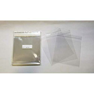 UNIQUEPACKING 100 Pcs 6 11/16 X 6 9/16 Clear Resealable Cello/Cellophane Bags Good for 6.5x6.5 Square Card