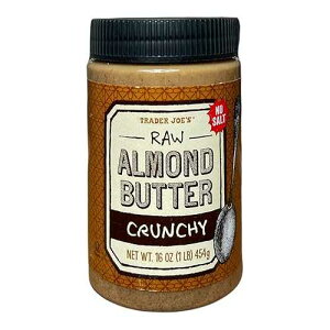 g[_[W[Y A[ho^[ N[~[ 16IX Trader Joe's Raw Almond Butter Creamy Unsalted 16oz