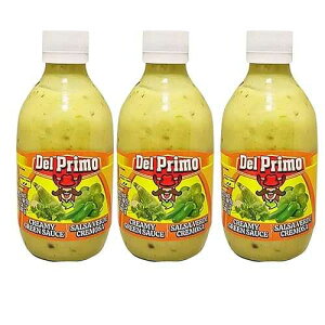 �T���T �f�� �v���� (300 g ����{�g��) (�N���[�~�[ �O���[�� �\�[�X) Salsa Del Primo (Bottle with 10.5 oz/300 g) (Creamy Green Sauce)