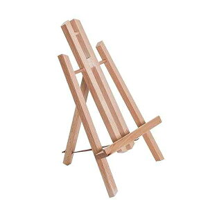U.S. Art Supply 11" Small Tabletop Display Easel - Beechwood Artist A-Frame Display Stand, Wooden Easel for ting, Canvas Stand, (Pack of 1) Classrooms Events Photo Picture Sign Holder U.S. Art Supply 11" Small Tabl