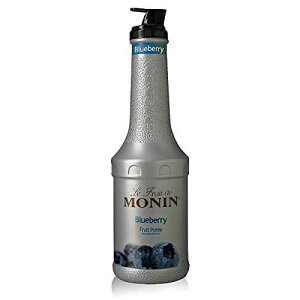 ���i�� �u���[�x���[ �t���[�c�s���[�� �~�b�N�X (1 ���b�g��) Monin Blueberry Fruit Puree Mix (1 Liter)