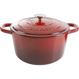 Crock-Pot Artisan 7?? ?? ??? ?? ?? ?? ? ??? ??, ??? ???? (?? ??, ???, ??? ??? ????) Crock-Pot Artisan 7-Quart Round Enameled Cast Iron Dutch Oven ? Scarlet Red, Heavy-Duty C