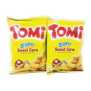 �Ƃ� �X�[�p�[�X�C�[�g�R�[���`�b�v�X�A3.88�I���X (110g)�A2�p�b�N Tomi Super Sweet Corn Chips, 3.88oz (110g), 2 Pack