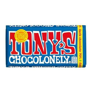 Tony's Chocolonely - 70% Dark Chocolate Bar - Belgium Chocolate, No Artificial Flavoring, Fairtrade & B Corp Certified - 6.35 Oz Tony's Chocolonely - 70% Dark Chocolate Bar - Belgium Chocolate, No Artificial Flavor
