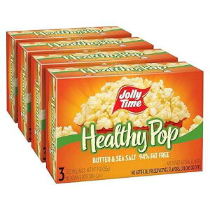 ?? ?? ?? ? ??? ????? ??, ??? ??? ?? Non-GMO, 3 ?? ?? ??, ??? 3?? (?? ? - ?? & ?? ??, 3 ?? (12? ?)) Jolly Time Healthy Pop Buttery Microwave Popcorn, Low Fat Gl
